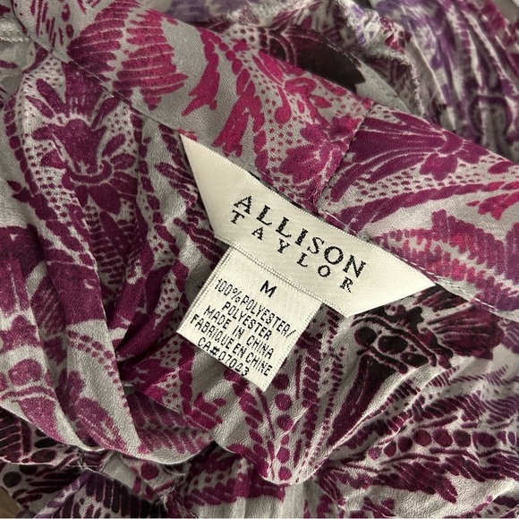 Allison Taylor Top blouse M - Picture 6 of 9